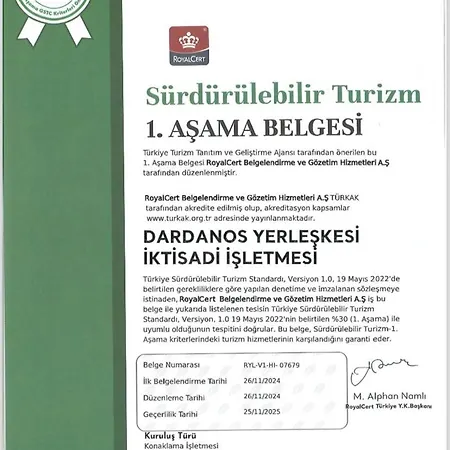 Szálloda Dardanos Yerleskesi 5*